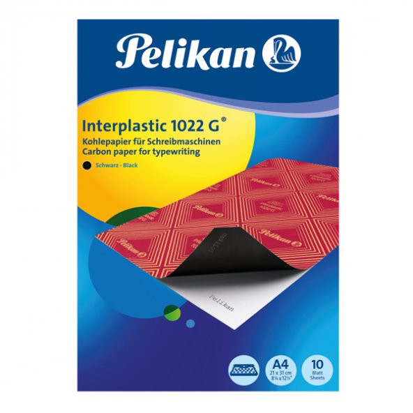 Pelikan Karbon Siyah 10 Lu 1022 G