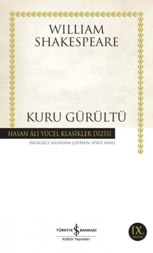 Kuru Gürültü - Hasan Ali Yücel Klasikleri