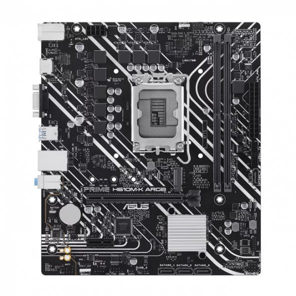 Asus Prime H610M-K ARGB D5 1700P Vga Hdmi - 2