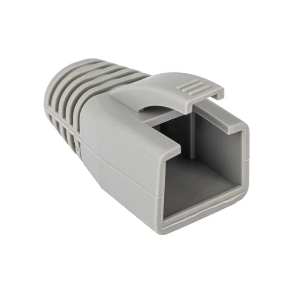 Powermaster PM-23884 CAT7 RJ45 Kılıf Boot Gri  (1 Adet) - 2