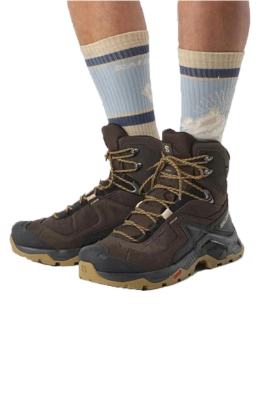 Salomon Quest Element Gore-Tex Erkek Kahve Outdoor Bot - 5