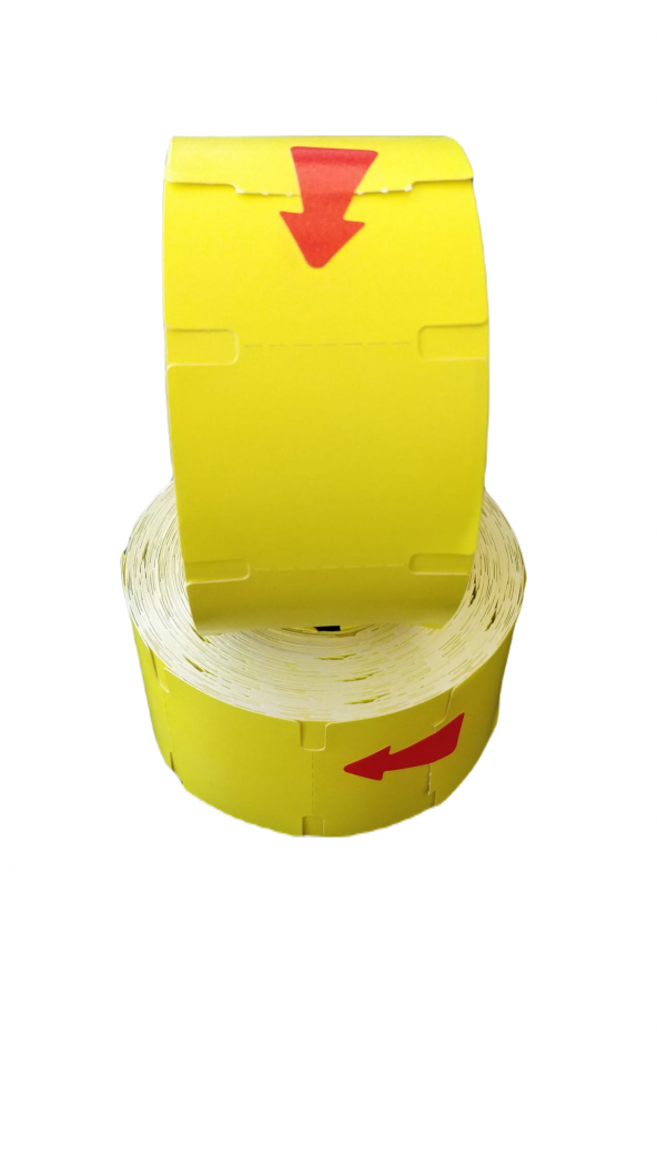 Termal Raf Etiketi 50x38 mm (750li Sarım) 25 Adet
