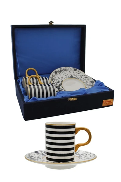 Güral Porselen Atina 2 Li Kahve Fincanı ürün görseli 1