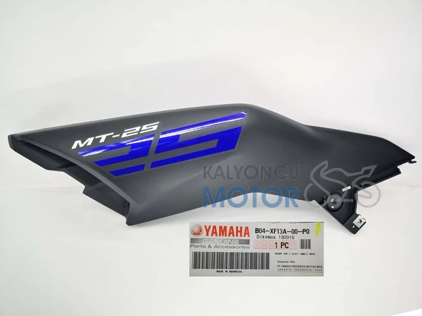 Yamaha MT25 Depo Alt Panzolotu Sol Gri - Mavi ürün görseli