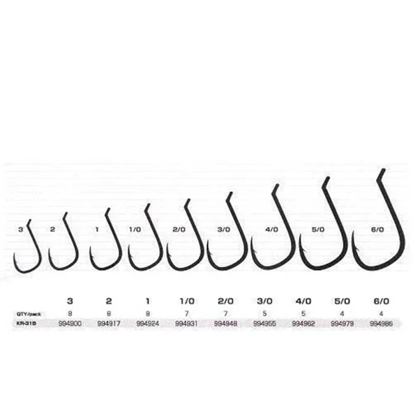 Decoy KR-31B Octopus Black Nickel Olta İğnesi - 3