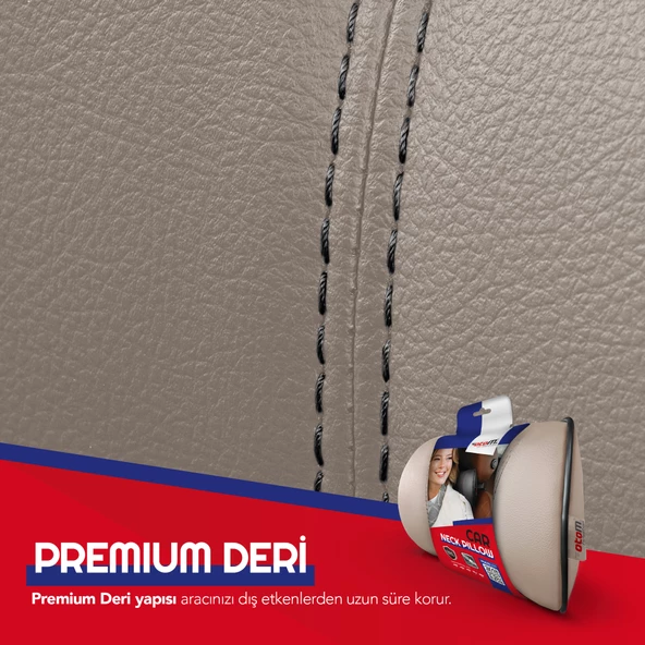 Otom Car Neck Pillow  Bej - 6