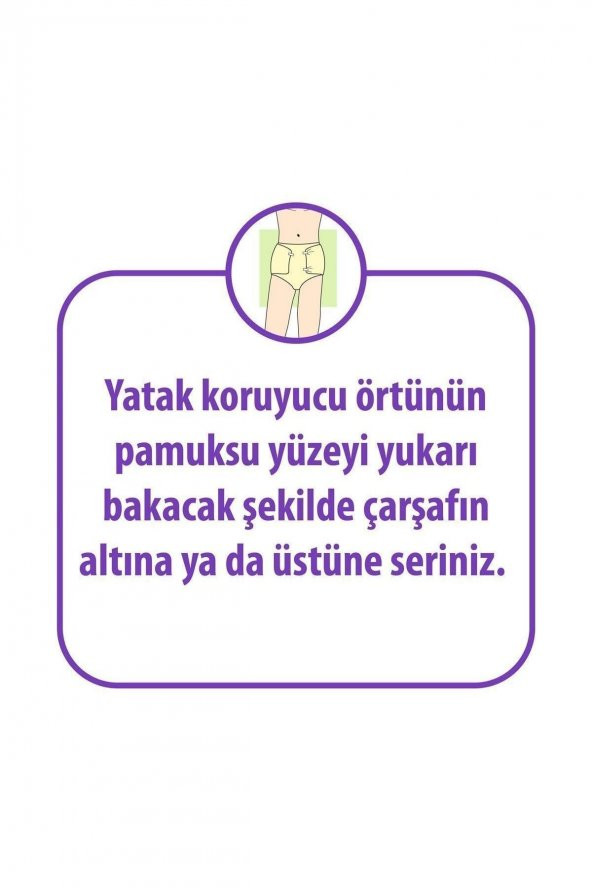 Actual 60 x 90 CM Yatak Koruyucu Örtü 30'lu x 4 120 Adet - 2
