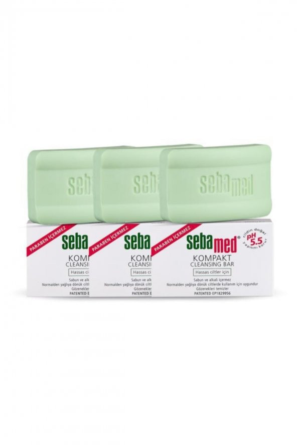 Sebamed Kompakt Sabun 100 gr 3 adet