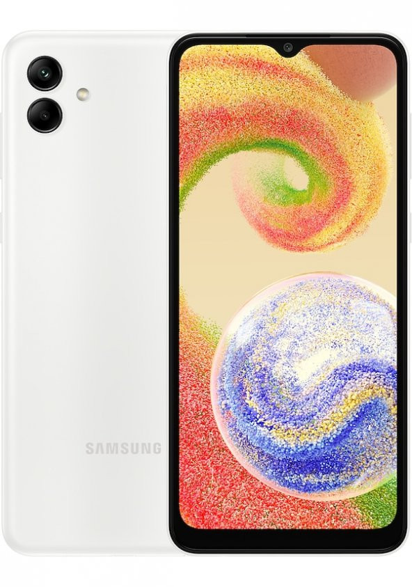 Samsung Galaxy A04-64 GB 4 GB Ram (Samsung Türkiye Garantili) Beyaz