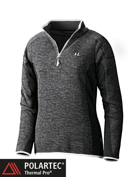 Ferrino Bayan Cheneil Anorak Polar Ceket Gri.Siyah S - 5