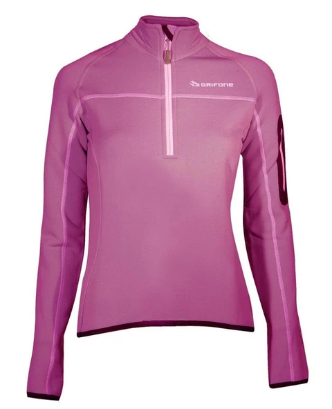 Grifone Elna Shirt Yarım Fermuarlı Polar Sweat Yeşil-Siyah S - 2