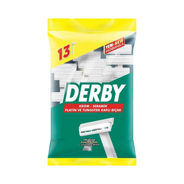 Derby Tek Bıçak 13lü Poşet