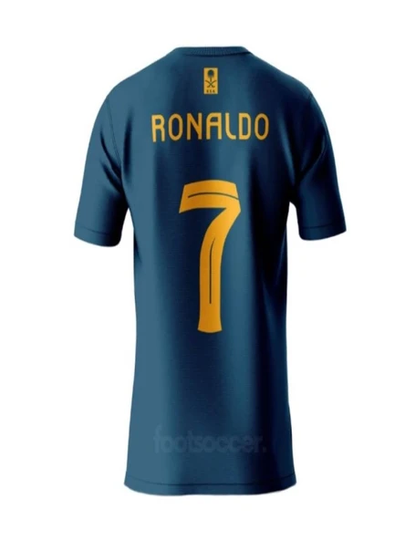 Al Nassr Fc A00734 Çocuk Ronaldo İç Saha Futbol Forması 2023/2024 - 2
