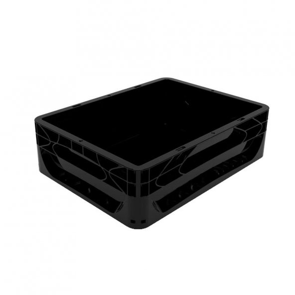Compact 40-30-12 cm Plastik Kasa Siyah