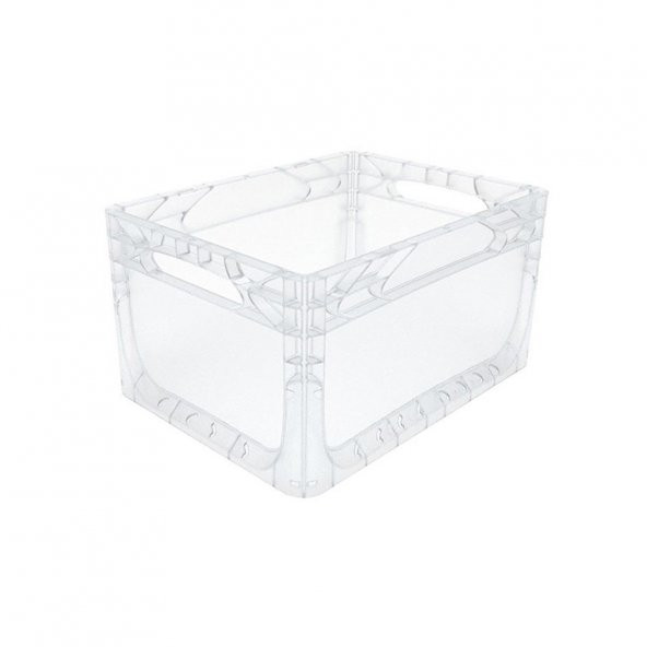 Compact 40-30-22 cm Plastik Kasa Şeffaf