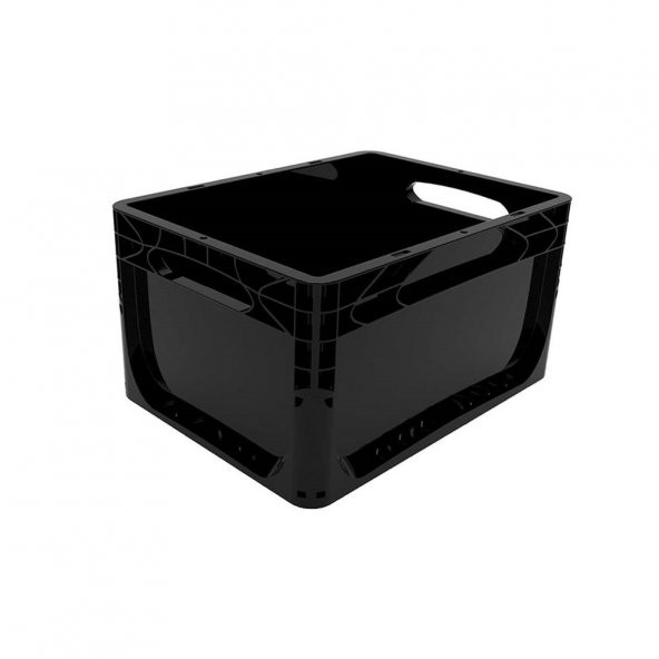 Compact 40-30-22 cm Plastik Kasa Siyah