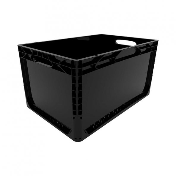 Compact 60-40-32 cm Plastik Kasa Siyah