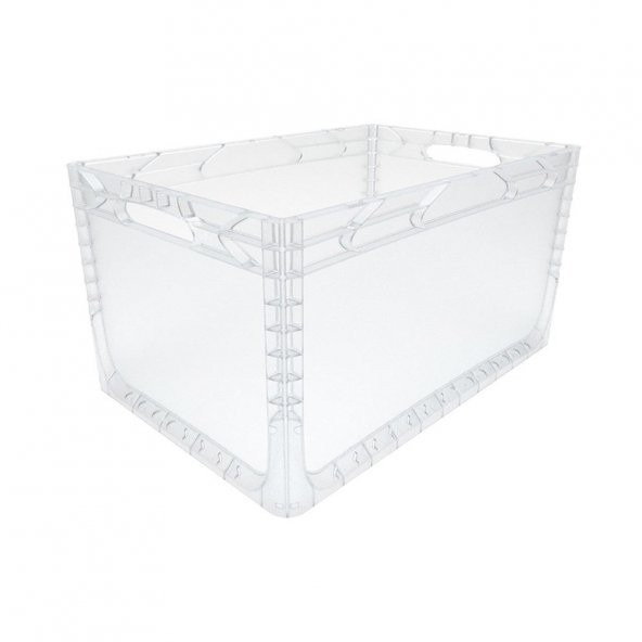 Compact 60-40-32 cm Plastik Kasa Şeffaf
