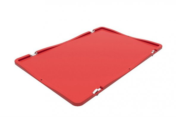 Compact Kilitli 60-40 cm Plastik Kapak Kırmızı