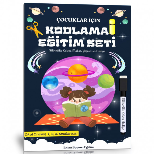Çocuklar İçin KODLAMA Eğitim Seti (Okul Öncesi, 1,2,3. Sınıflar) ürün görseli 1