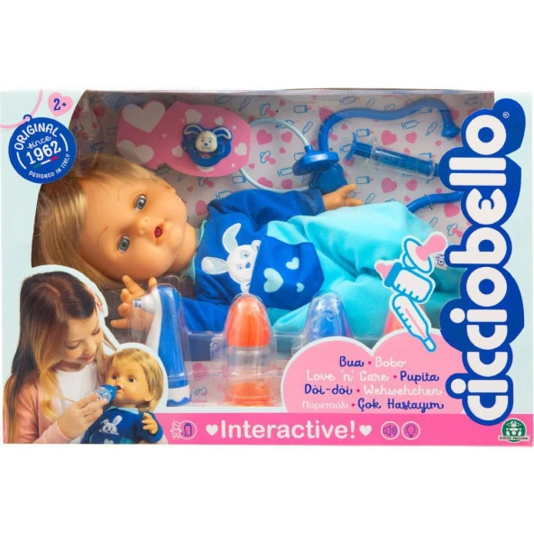 Cicciobello Cok Hastayim Yeni 2023 CCB69 Lisanslı Ürün