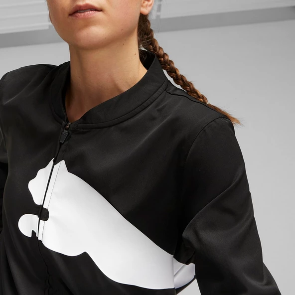 Puma 52380401 Train All Day Big Cat Woven Jacket Kadın Spor Ceket - 5