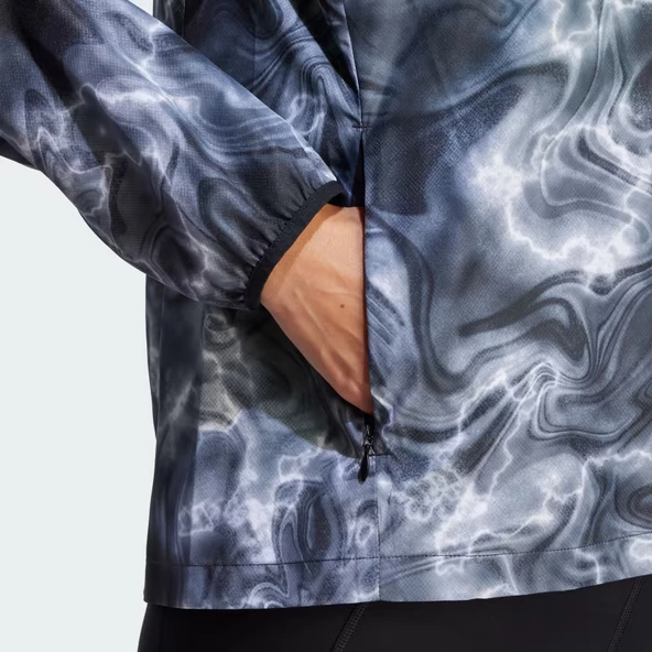 Adidas IJ5427 Otr Aop Jacket Kadın Spor Ceket - 5