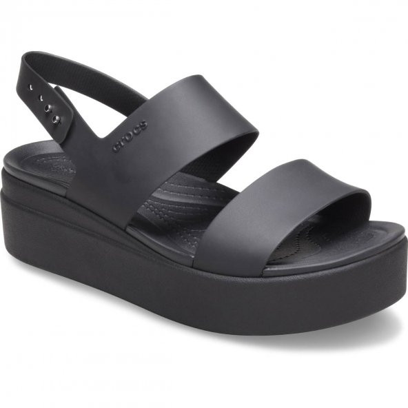 Crocs 206453-060 Brooklyn Low Wedge Kadın Sandalet - 5