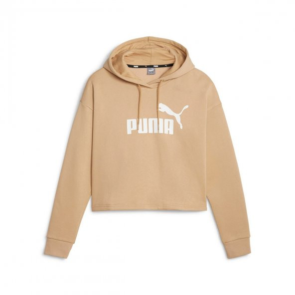Puma 58686984 Ess Cropped Logo Hoodie Fl Kadın Sweatshirt