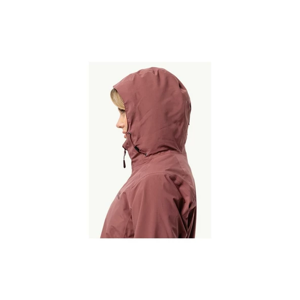 Jack Wolfskin 1115611-2191 Glaabach 3IN1 Jkt W Kadın Outdoor Mont - 7