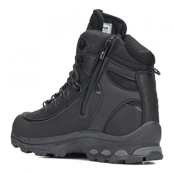 Albishoes Erkek Çocuk Soğuk Geçirmez Kaymaz Taban Suya Dayanıklı Outdoor Trekking Erkek Kışlık Bot - 3