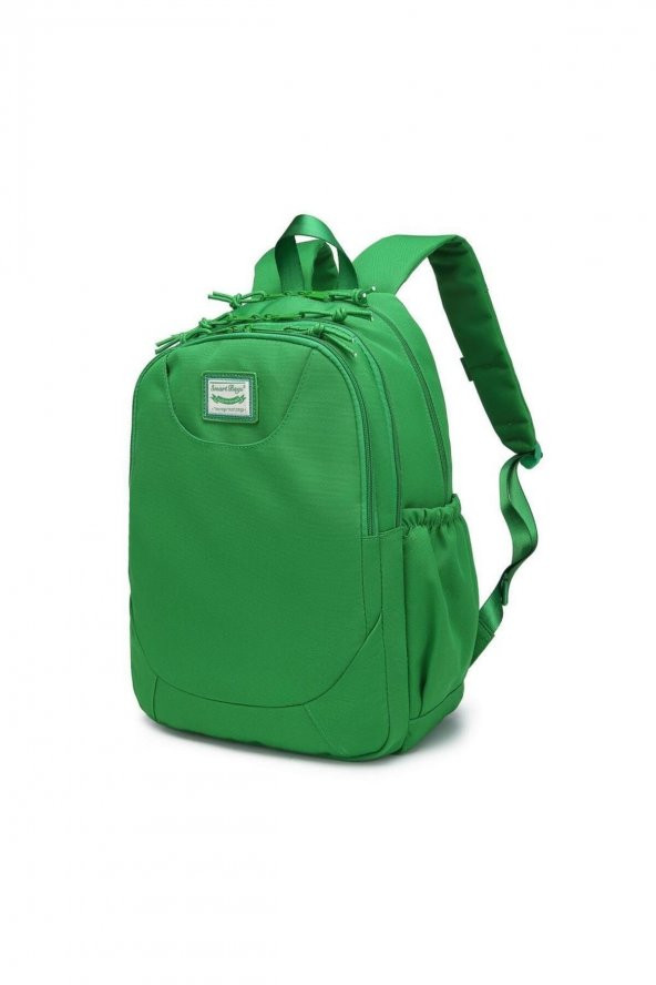 Bagacar Smart Bag 3199 Okul ve Günlük Laptop Bölmeli Sırt Çantası Yeşil