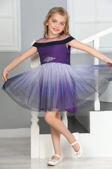 ÇocukYoluKids Tıramlı SuYolu Kız Abiye A1111111112005 - 9