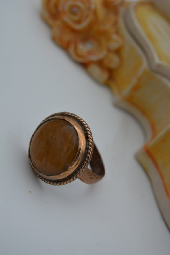 STONEAGE KAPLANGÖZÜ EL SIVAMASI TASARIM YÜZÜK ürün görseli