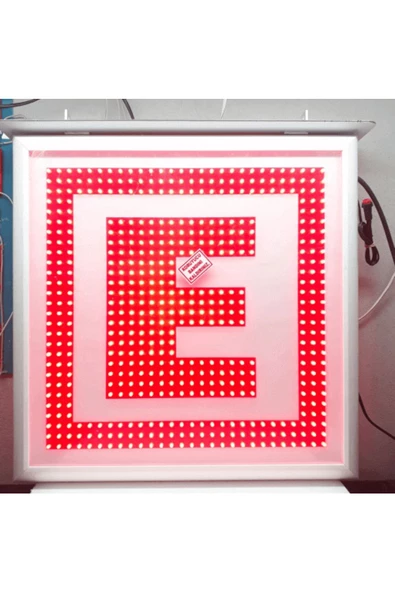 Eczane Tabelası E Logo Led Tabela