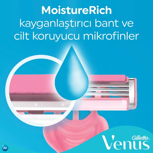 Gillette Simply Venus 3 Basic Tıraş Makinesi 4lü - 3