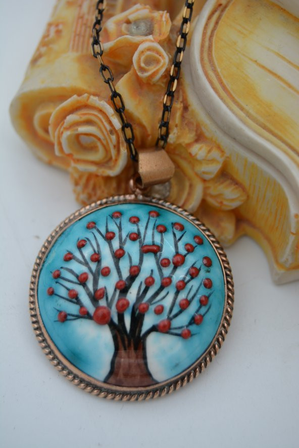 STONEAGE EL SIVAMASI HAYAT AĞACI KOLYE - Resim 2