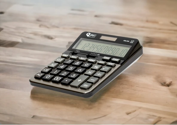 Pin Hesap Makinası Masaüstü 12 Hane/ Pin.109 - Resim 2