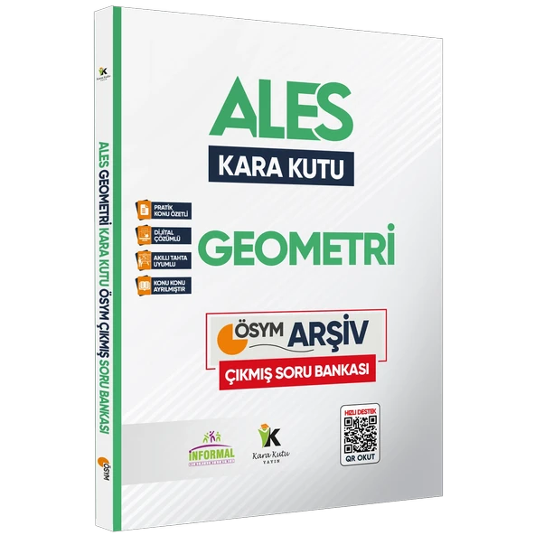 ALESİN Kara Kutusu SAYISAL SET Konu Özetli Çözümlü ÖSYM ARŞİV Çıkmış Soru Bankası - 4
