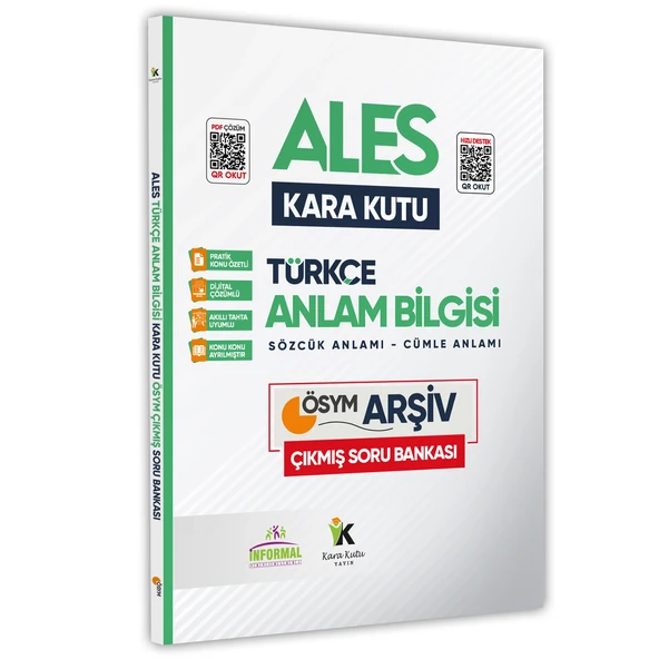 ALESİN Kara Kutusu SÖZEL SET Konu Özetli Çözümlü ÖSYM ARŞİV Çıkmış Soru Bankası - 5