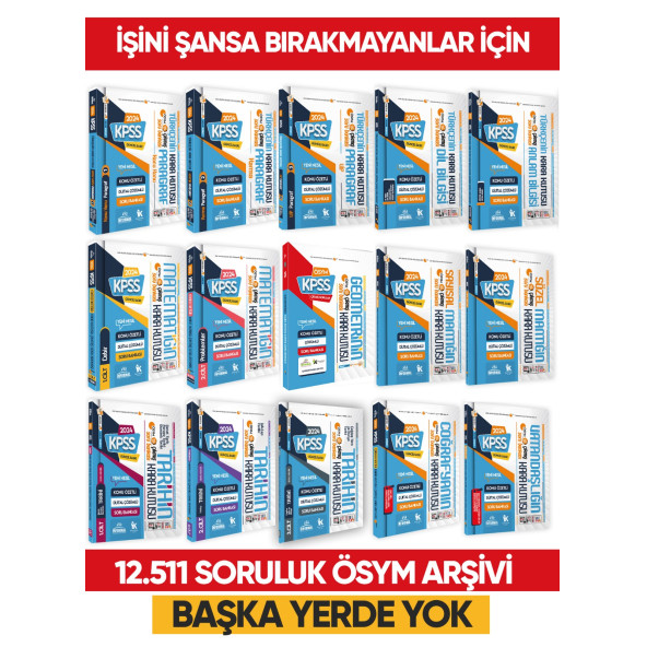 KPSSnin Kara Kutusu Genel Yetenek-Kültür ALTIN PAKET Çözümlü Konu Ö. Soru Bankası - 5