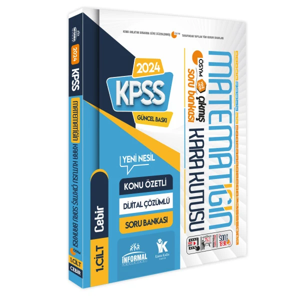 KPSS Matematik 1.ve 2.cilt-Geometri ve Sayısal Mantık Kara Kutu Çözümlü Soru Bankası - 2