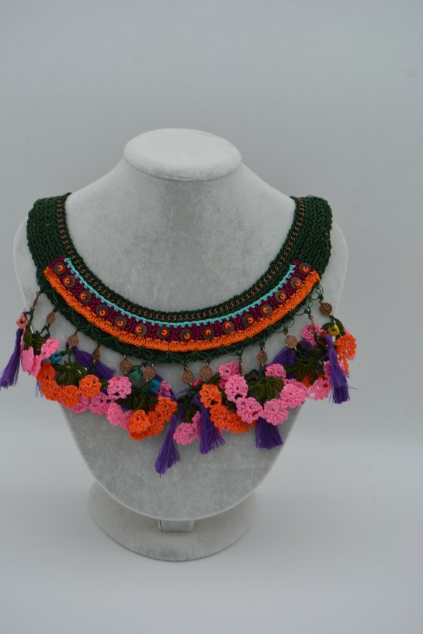 STONEAGE ÖZEL TASARIM ÖRME KOLYE ürün görseli