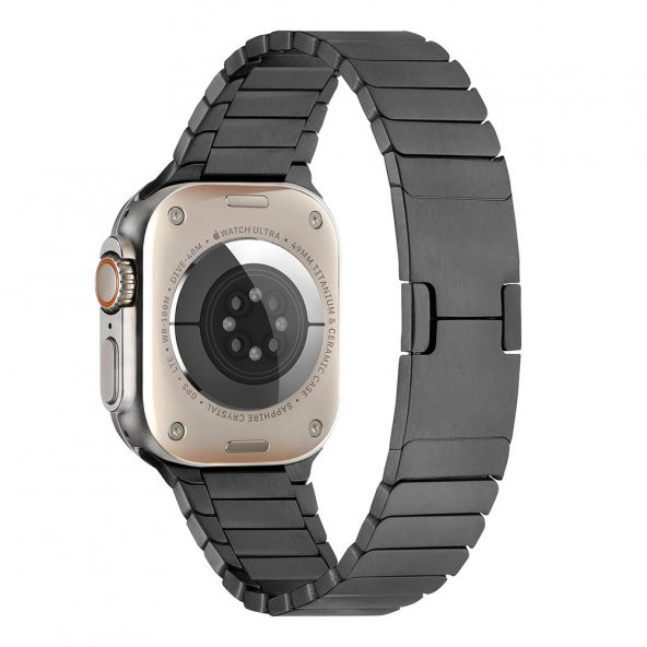 Apple Watch 7 41mm Kordon Titanyum Metal Kordon 82 - 5