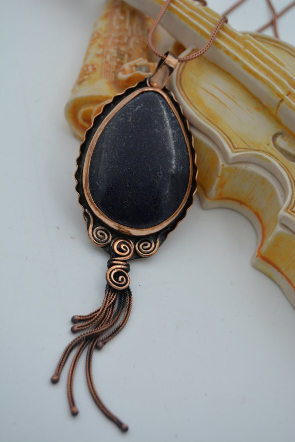 STONEAGE LACİVERT YILDIZTAŞI TASARIM KOLYE ürün görseli