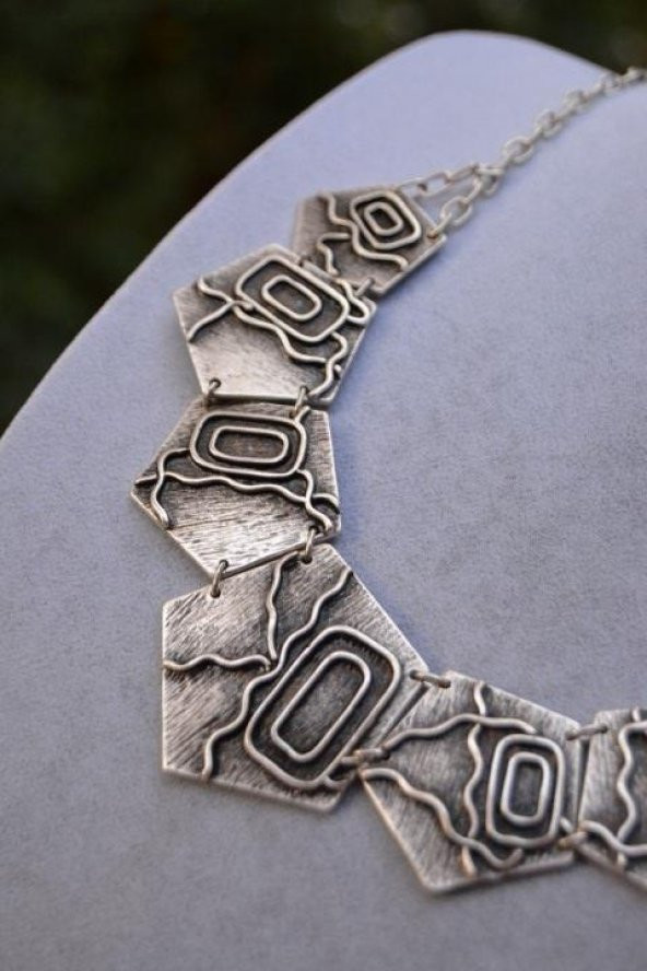 STONEAGE Bohem Bayan Kolye - Resim 6