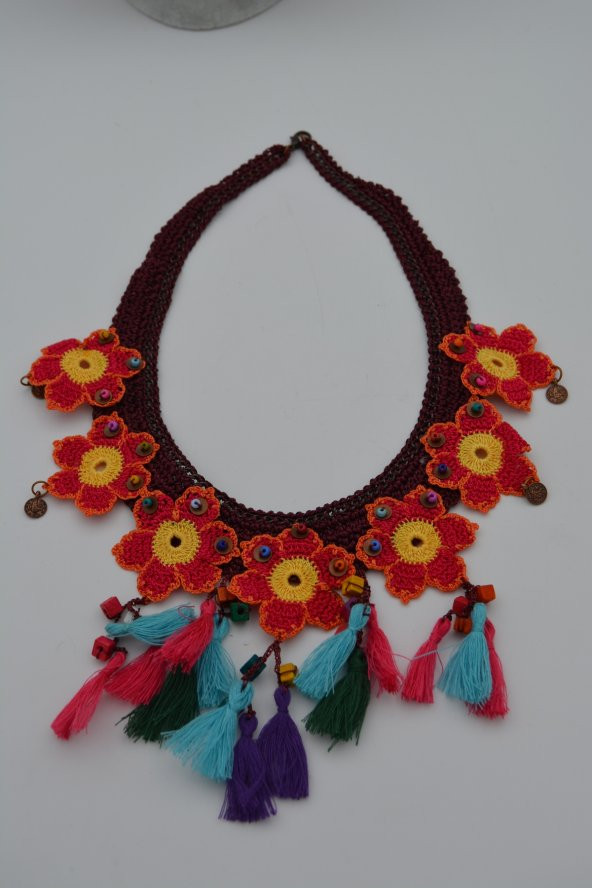 STONEAGE ÖZEL TASARIM ÖRME KOLYE ürün görseli