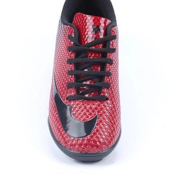 WALKED 401 ÇOCUK HALISAHA AYAKKABI HS468 KIRMIZI SİYAH - 3