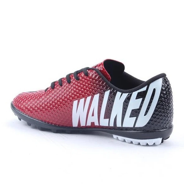 WALKED 401 ÇOCUK HALISAHA AYAKKABI HS468 KIRMIZI SİYAH - 4