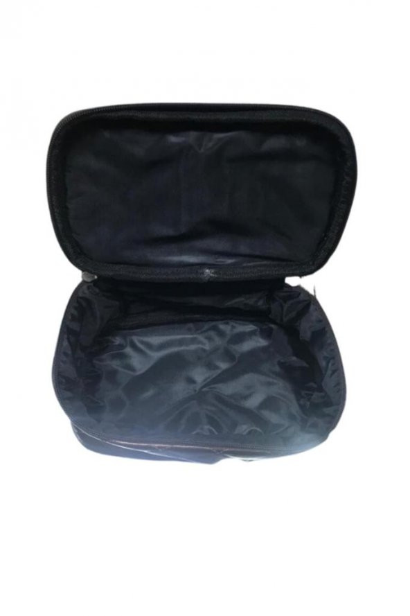 OLAY Makyaj Çantası Kahve Fermuarlı 22x14x8 cm - 38 - 2
